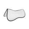Acavallo Compensatore Memory Foam in bambù con grip silicone - Bianco/Nero