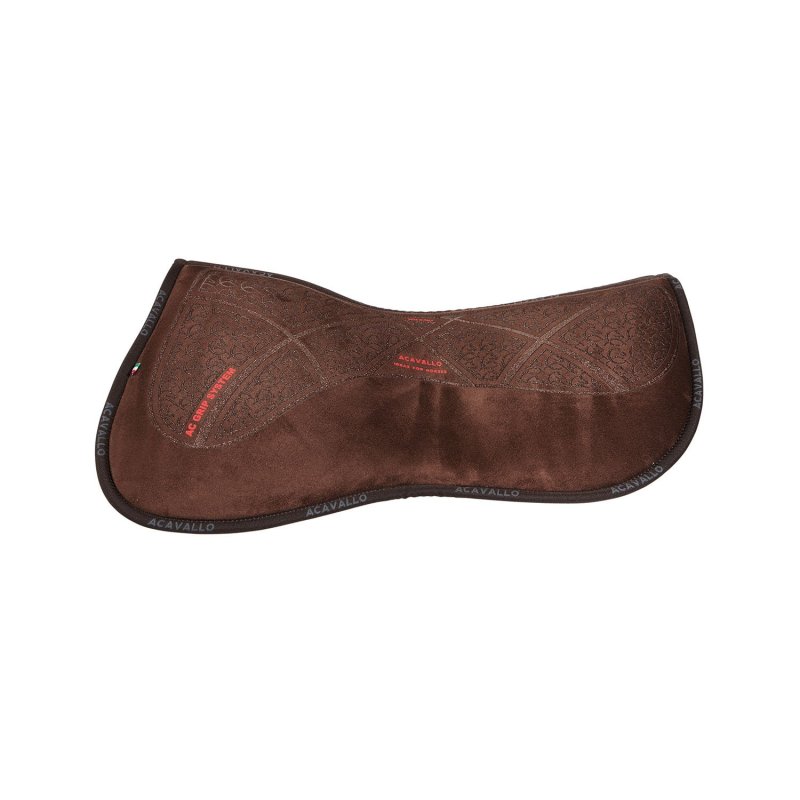 Acavallo Compensatore Memory Foam in camoscio AC Grip - Marrone - colore grip Ac-Grip System  Bronze