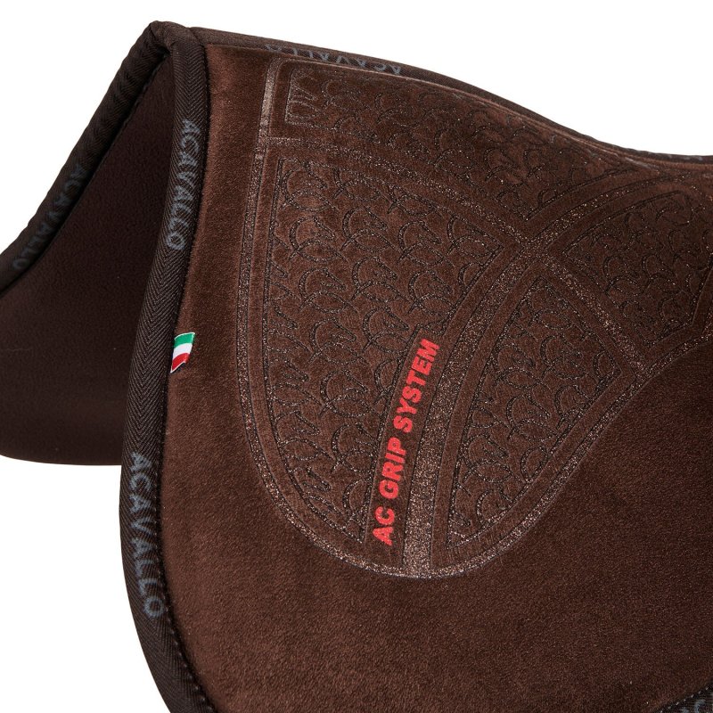 Acavallo Compensatore Memory Foam in camoscio AC Grip - Marrone - colore grip Ac-Grip System  Bronze