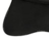 Acavallo Compensatore Memory Foam in camoscio con tasche - Nero
