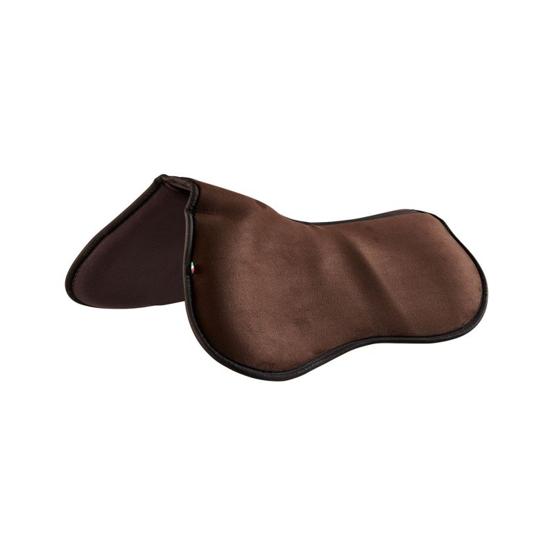 Acavallo Compensatore Memory Foam in camoscio con tasche - Marrone
