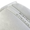 Acavallo Compensatore Memory Foam in camoscio con tasche - Bianco