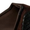 Acavallo Compensatore Memory Foam in camoscio con tasche e gel - Marrone