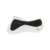 Acavallo Compensatore Memory Foam in camoscio con tasche e gel - Bianco