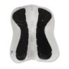 Acavallo Compensatore Memory Foam in camoscio con tasche e gel - Bianco