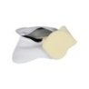 Acavallo Compensatore Memory Foam in camoscio con tasche e gel - Bianco