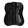 Acavallo Compensatore Memory Foam in camoscio con tasche e gel - Nero