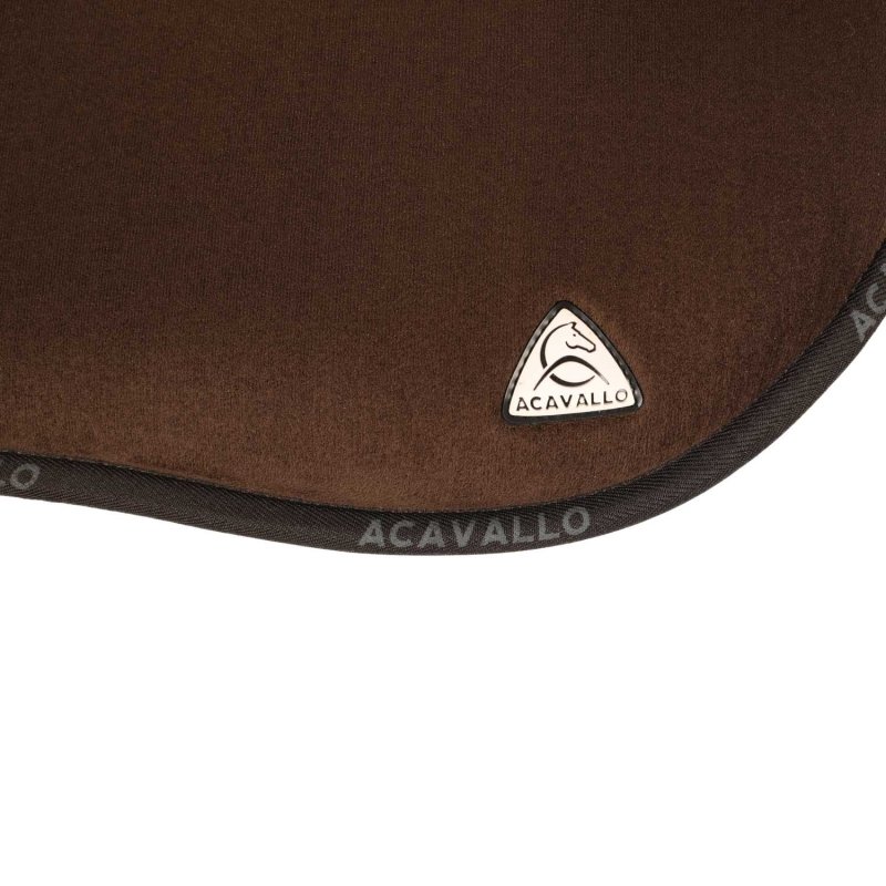 Acavallo Compensatore Memory Foam in camoscio rialzo posteriore - Marrone