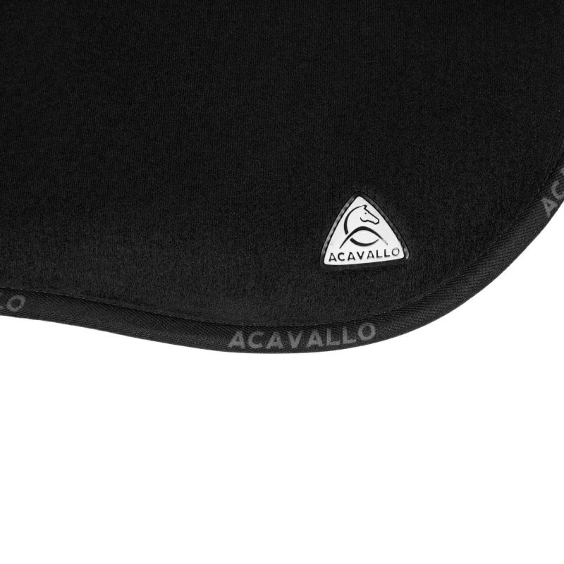 Acavallo Compensatore Memory Foam in camoscio rialzo posteriore - Nero