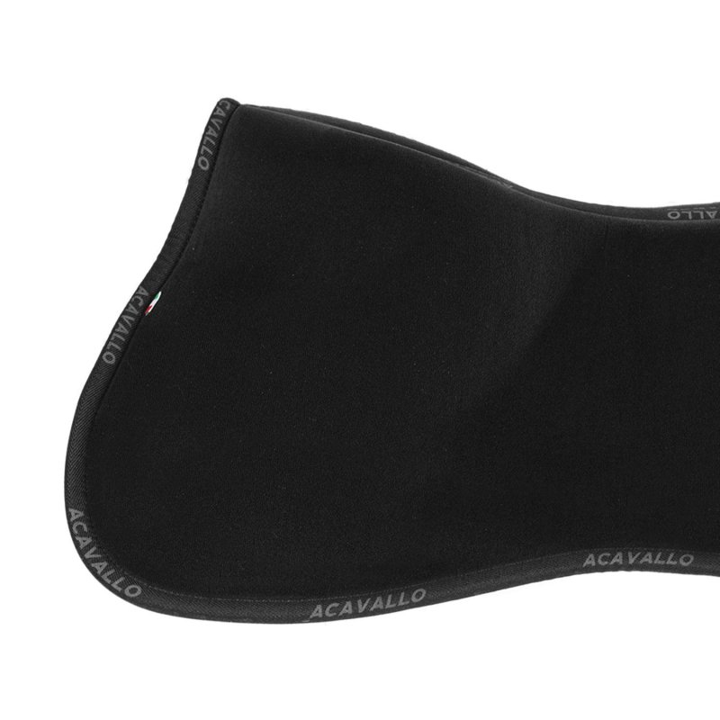 Acavallo Compensatore Memory Foam in camoscio rialzo posteriore - Nero