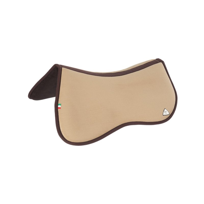 Acavallo Compensatore Memory Foam in camoscio rialzo posteriore - Sabbia