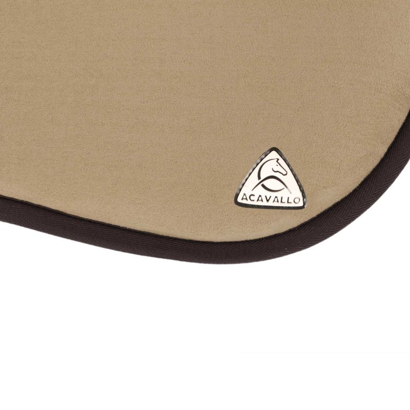 Acavallo Compensatore Memory Foam in camoscio rialzo posteriore - Sabbia