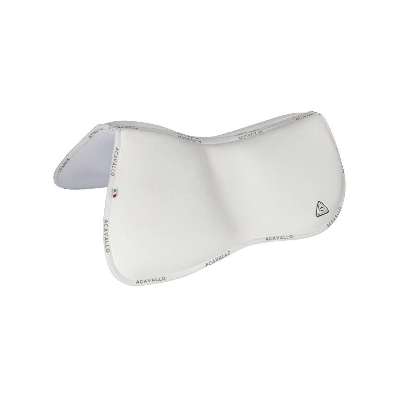 Acavallo Compensatore Memory Foam in camoscio rialzo posteriore - Bianco