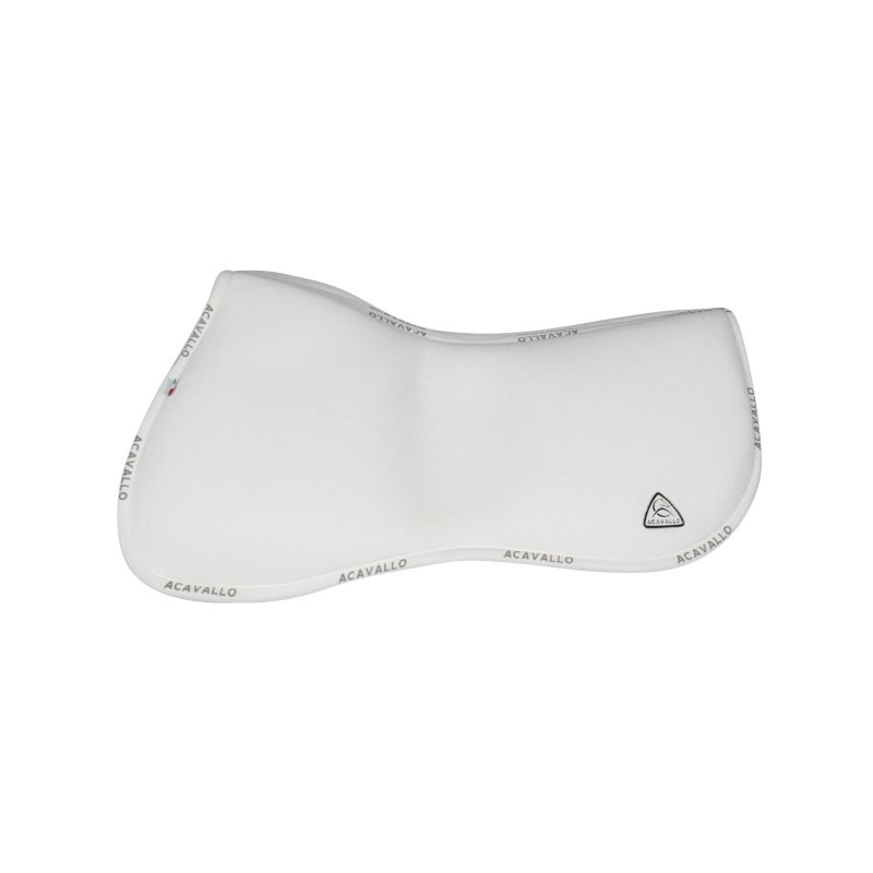 Acavallo Compensatore Memory Foam in camoscio rialzo posteriore - Bianco