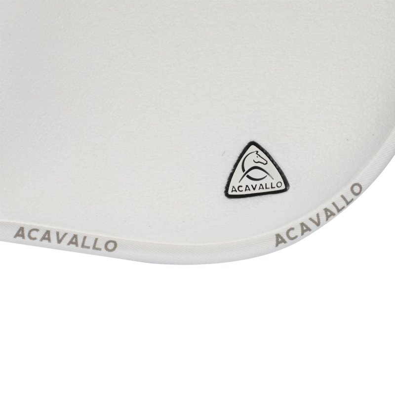 Acavallo Compensatore Memory Foam in camoscio rialzo posteriore - Bianco