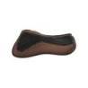 Acavallo Compensatore Memory Foam camoscio e gel Free Spine - Marrone
