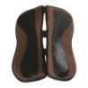 Acavallo Compensatore Memory Foam camoscio e gel Free Spine - Marrone
