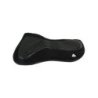 Acavallo Compensatore Memory Foam camoscio e gel Free Spine - Nero
