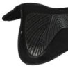 Acavallo Compensatore Memory Foam camoscio e gel Free Spine - Nero