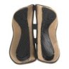 Acavallo Compensatore Memory Foam camoscio e gel Free Spine - Sabbia
