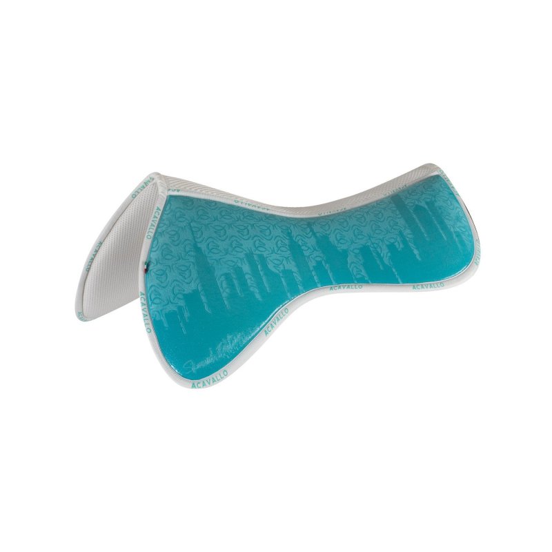 Acavallo Compensatore salto Memory Foam Louvre e bambù Grip - Azzurro
