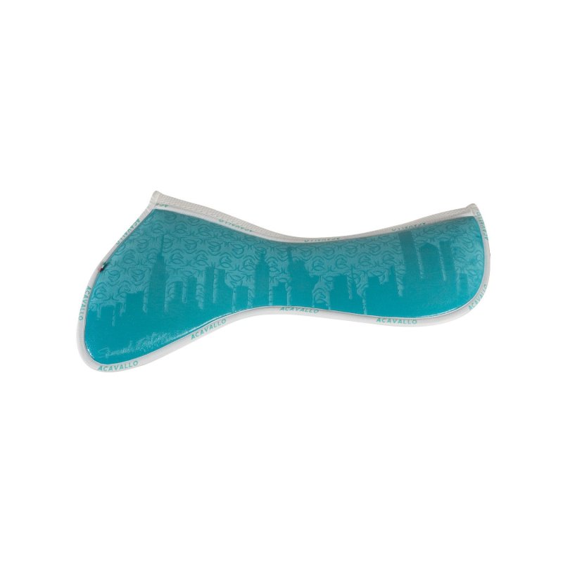 Acavallo Compensatore salto Memory Foam Louvre e bambù Grip - Azzurro