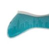 Acavallo Compensatore salto Memory Foam Louvre e bambù Grip - Azzurro