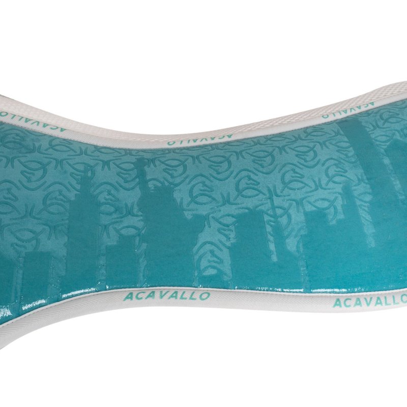 Acavallo Compensatore salto Memory Foam Louvre e bambù Grip - Azzurro