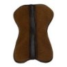 Acavallo Compensatore salto Memory Foam in doppio feltro - Marrone/Senape
