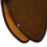 Acavallo Compensatore salto Memory Foam in doppio feltro - Marrone/Senape