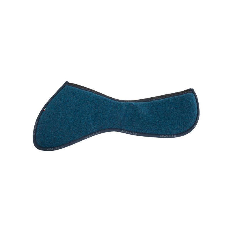 Acavallo Compensatore salto Memory Foam in doppio feltro - Blu navy/Petrolio