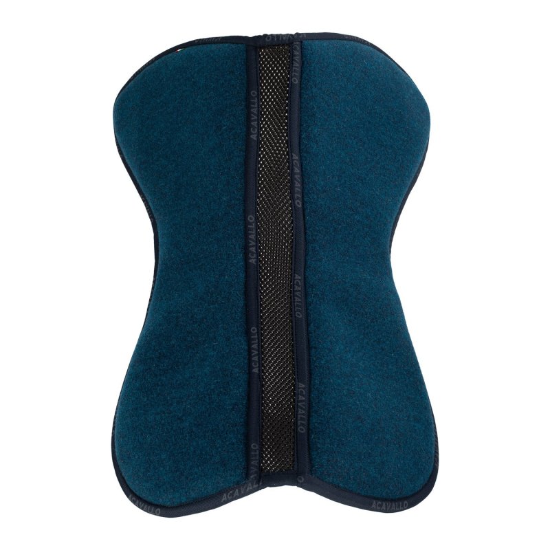 Acavallo Compensatore salto Memory Foam in doppio feltro - Blu navy/Petrolio