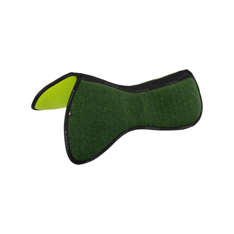 Acavallo Compensatore salto Memory Foam in doppio feltro - Verde bosco/Verde