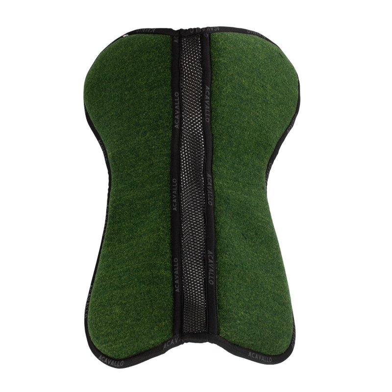 Acavallo Compensatore salto Memory Foam in doppio feltro - Verde bosco/Verde
