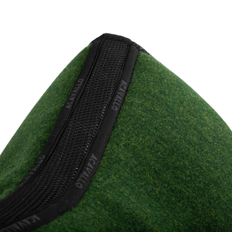 Acavallo Compensatore salto Memory Foam in doppio feltro - Verde bosco/Verde
