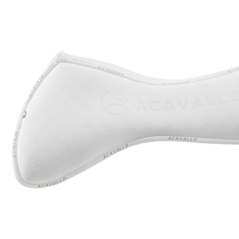 Acavallo Compensatore salto Memory Foam in bambù Grip - Bianco