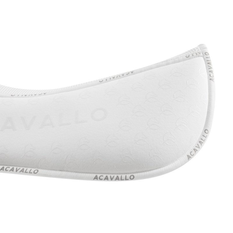 Acavallo Compensatore salto Memory Foam in bambù Grip - Bianco