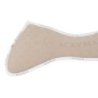 Acavallo Compensatore salto Memory Foam in bambù Grip - Sabbia/Bianco