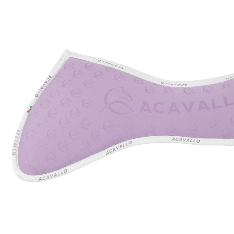 Acavallo Compensatore salto Memory Foam in bambù Grip - Lilla/Bianco