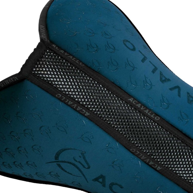 Acavallo Compensatore salto Memory Foam in bambù Grip - Petrolio/Nero