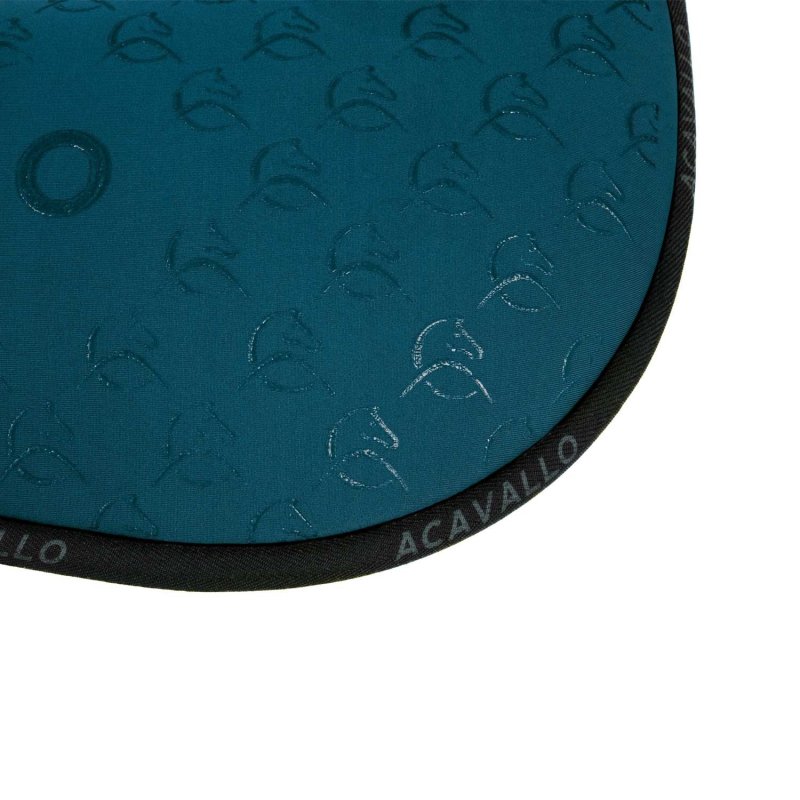 Acavallo Compensatore salto Memory Foam in bambù Grip - Petrolio/Nero