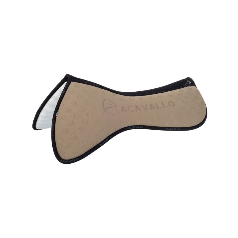 Acavallo Compensatore salto Memory Foam in bambù Grip - Sabbia/Nero