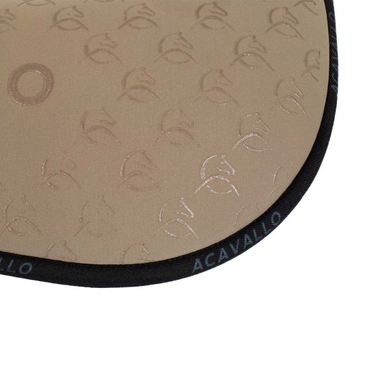 Acavallo Compensatore salto Memory Foam in bambù Grip - Sabbia/Nero