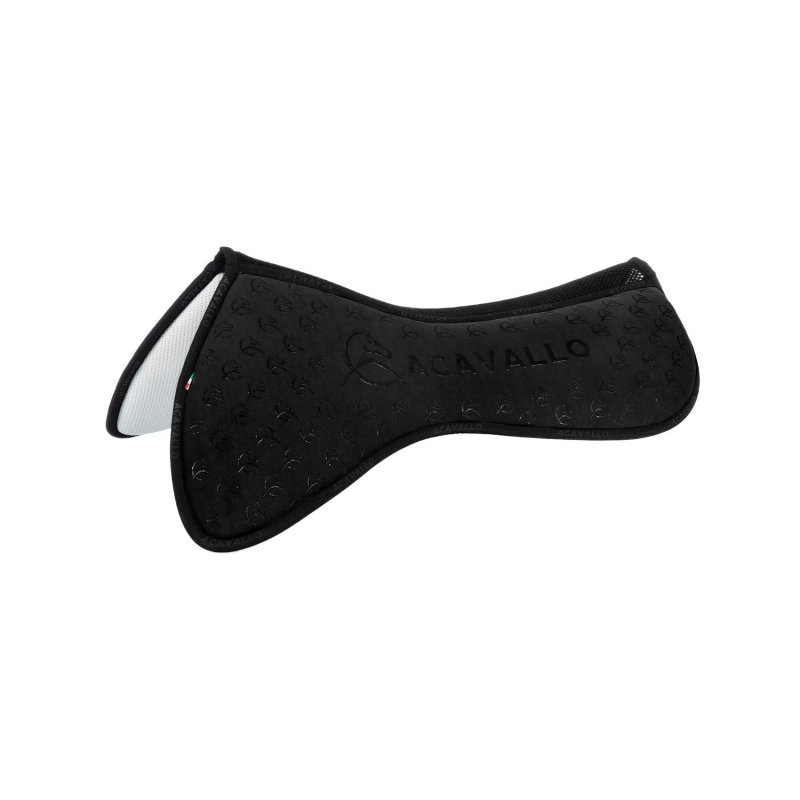 Acavallo Compensatore salto Memory Foam in bambù Grip - Nero
