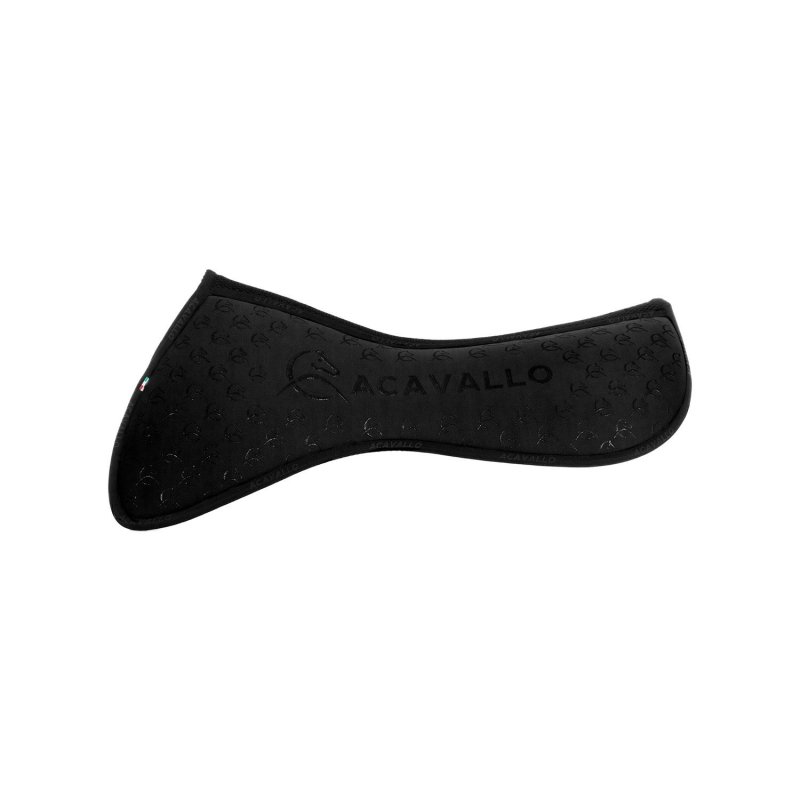 Acavallo Compensatore salto Memory Foam in bambù Grip - Nero