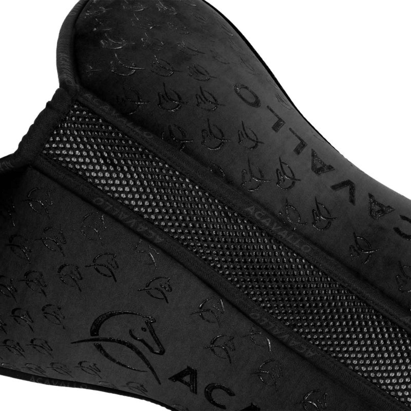 Acavallo Compensatore salto Memory Foam in bambù Grip - Nero