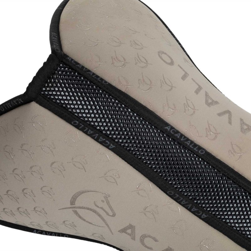 Acavallo Compensatore salto Memory Foam in bambù Grip - Terra/Nero