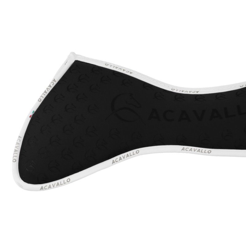Acavallo Compensatore salto Memory Foam in bambù Grip - Nero/Bianco