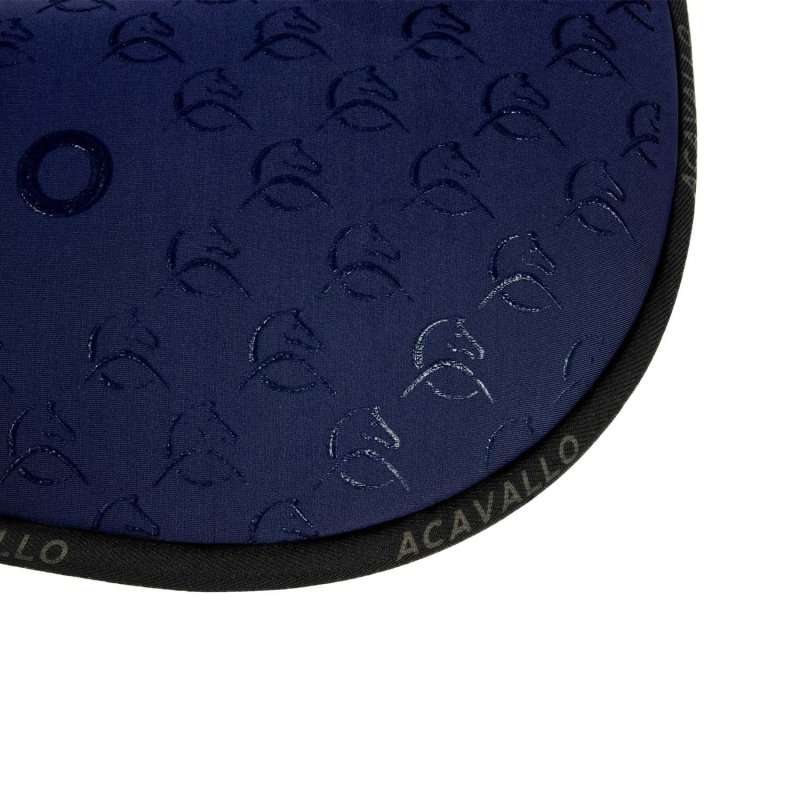 Acavallo Compensatore salto Memory Foam in bambù Grip - Deep Blue/Nero