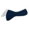 Acavallo Compensatore salto Memory Foam in bambù Grip - Deep Blue/Bianco